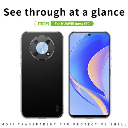 For Huawei nova Y90 / Enjoy 50 Pro MOFI Ming Series Ultra-thin TPU Phone Case(Transparent) - Huawei Cases by MOFI | Online Shopping South Africa | PMC Jewellery