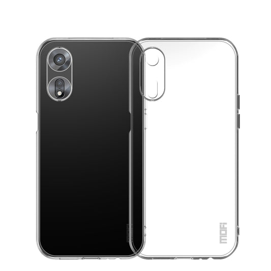 For OPPO A97 5G MOFI Ming Series Ultra-thin TPU Phone Case(Transparent) - OPPO Cases by MOFI | Online Shopping South Africa | PMC Jewellery