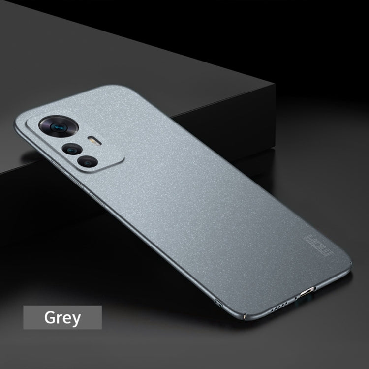 For Xiaomi 12T / 12T Pro / Redmi K50 Ultra MOFI Frosted PC Ultra-thin Hard Phone Case(Gray) - Xiaomi Cases by MOFI | Online Shopping South Africa | PMC Jewellery