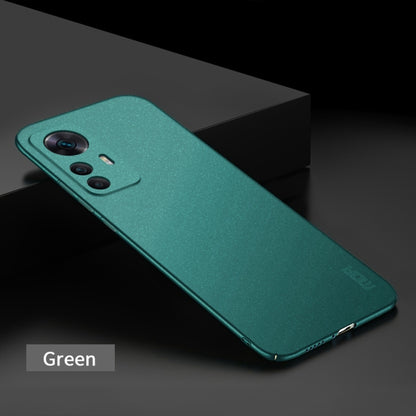 For Xiaomi 12T / 12T Pro / Redmi K50 Ultra MOFI Frosted PC Ultra-thin Hard Phone Case(Green) - Xiaomi Cases by MOFI | Online Shopping South Africa | PMC Jewellery