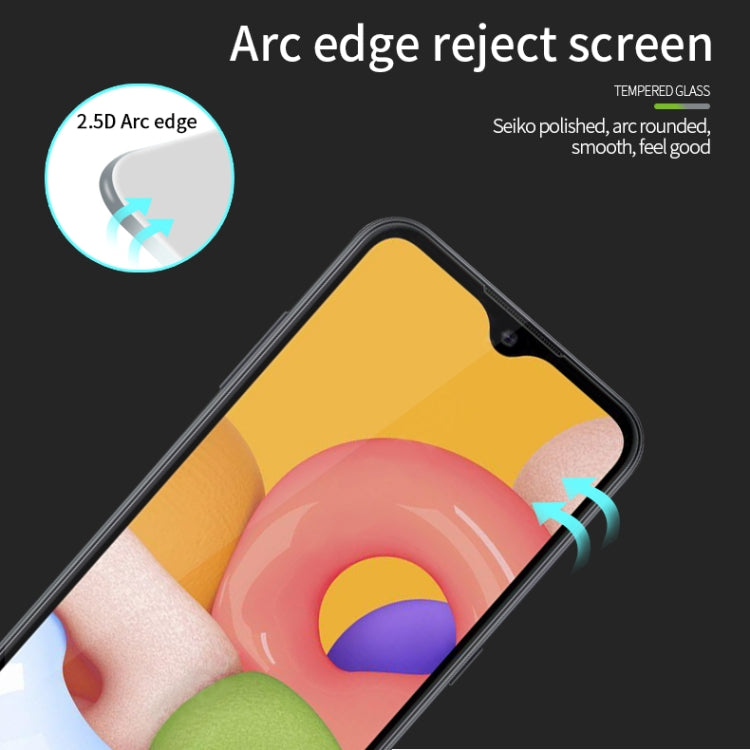 For Xiaomi Poco M5 MOFI 9H 2.5D Full Screen Tempered Glass Film(Black) - Poco M5 Tempered Glass by MOFI | Online Shopping South Africa | PMC Jewellery