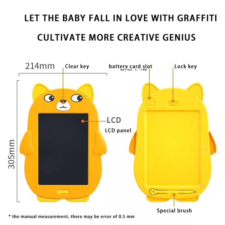 HYD-8511 Cartoon KIds LCD ABS Graffiti Drawing Colorful Hands Writing Board - free shipping - PMC TechLife - Order now!
