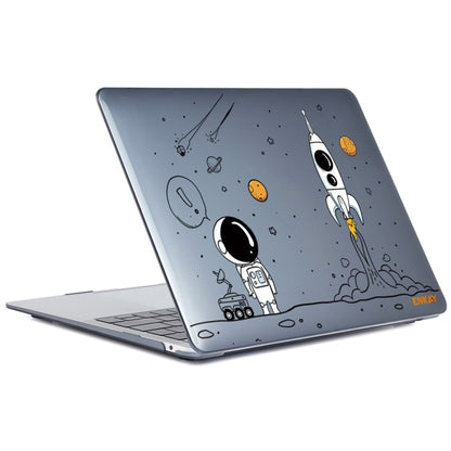 For MacBook Pro 14.2 A2442/A2779 2023 ENKAY Hat-Prince 3 in 1 Spaceman Pattern Laotop Protective Crystal Case with TPU Keyboard Film / Anti-dust Plugs, Version:US(Spaceman No.1) - MacBook Pro Cases by ENKAY | Online Shopping South Africa | PMC Jewellery | Buy Now Pay Later Mobicred