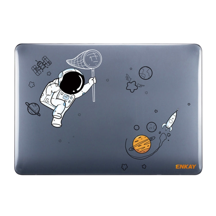 For MacBook Pro 14.2 A2442/A2779 2023 ENKAY Hat-Prince 3 in 1 Spaceman Pattern Laotop Protective Crystal Case with TPU Keyboard Film / Anti-dust Plugs, Version:US(Spaceman No.2) - MacBook Pro Cases by ENKAY | Online Shopping South Africa | PMC Jewellery | Buy Now Pay Later Mobicred