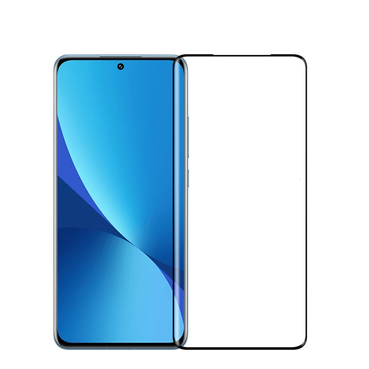 For Google Pixel 7 Pro MOFI 9H 3D Explosion-proof Curved Screen Tempered Glass Film(Black) - Google Tempered Glass by MOFI | Online Shopping South Africa | PMC TechLife | Buy Now Pay Later Mobicred