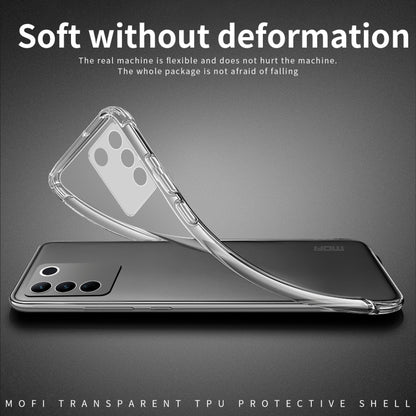 For vivo S16e MOFI Ming Series Ultra-thin TPU Phone Case(Transparent) - vivo Cases by MOFI | Online Shopping South Africa | PMC Jewellery