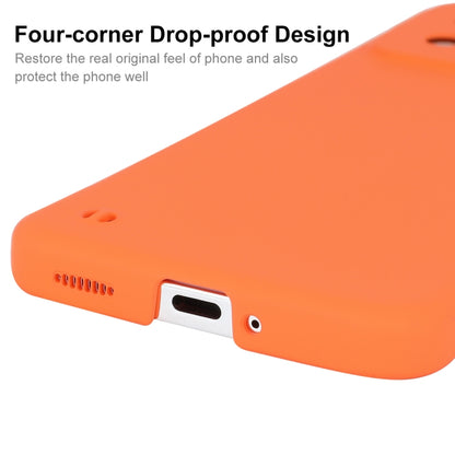 For Xiaomi 13 ENKAY Hat-Prince Matte Frameless Hard PC Phone Case(Orange) - 13 Cases by ENKAY | Online Shopping South Africa | PMC Jewellery | Buy Now Pay Later Mobicred