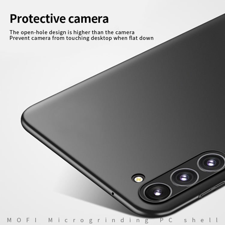 For Samsung Galaxy A55 5G MOFI Frosted PC Ultra-thin Hard Phone Case(Blue) - Galaxy Phone Cases by MOFI | Online Shopping South Africa | PMC TechLife