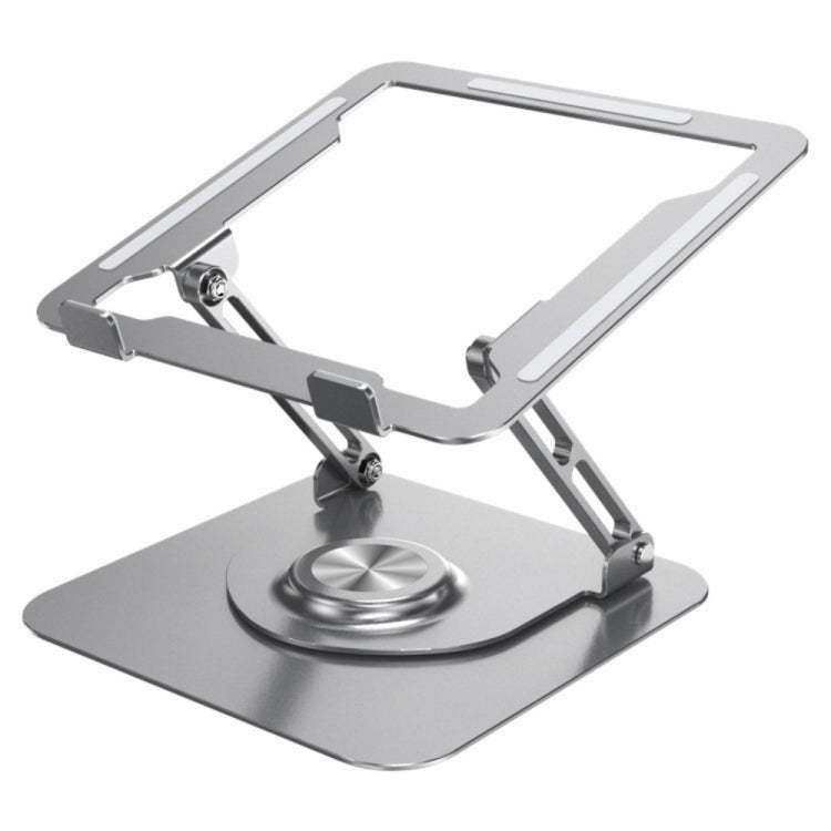 D147 Foldable 360 Degree Rotating Laptop Lifting Bracket Aluminum Alloy Notebook Desktop Stand(Silver) - Laptop Stand by PMC Jewellery | Online Shopping South Africa | PMC Jewellery | Buy Now Pay Later Mobicred