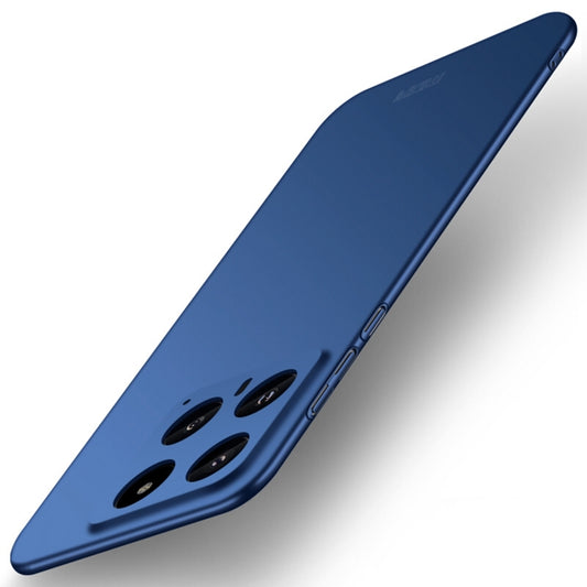 For Xiaomi 14 MOFI Micro-Frosted PC Ultra-thin Hard Phone Case(Blue) - 14 Cases by MOFI | Online Shopping South Africa | PMC Jewellery | Buy Now Pay Later Mobicred