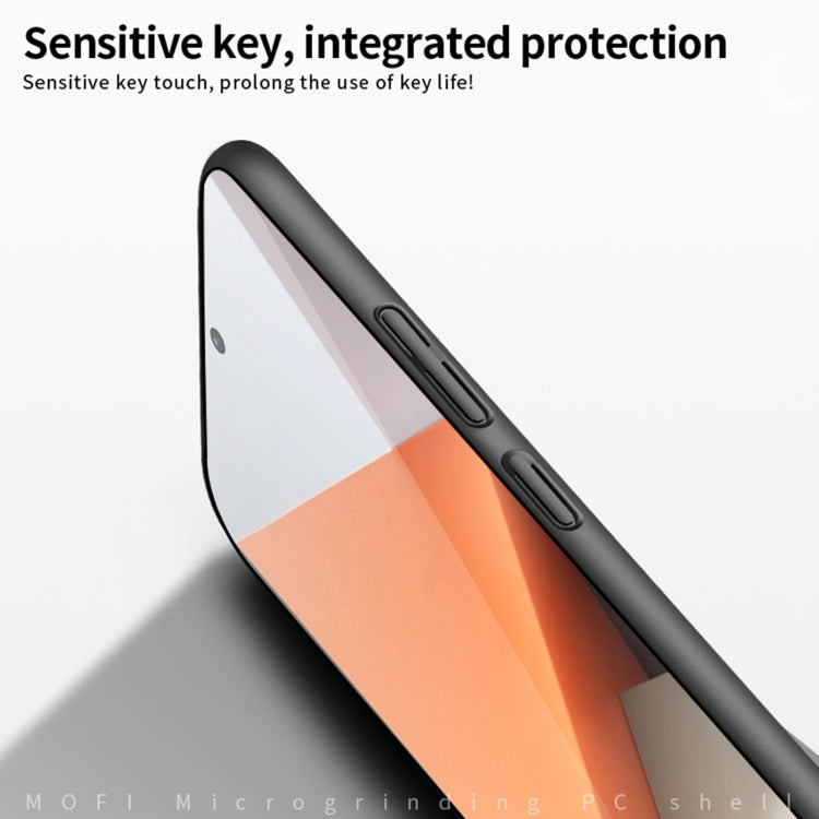 For Redmi Note 13 Pro+ MOFI Micro-Frosted PC Ultra-thin Hard Phone Case(Red) - Note 13 Pro+ Cases by MOFI | Online Shopping South Africa | PMC TechLife