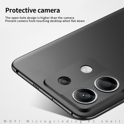 For Redmi Note 13 Pro 5G MOFI Micro-Frosted PC Ultra-thin Hard Phone Case(Red) - Note 13 Pro Cases by MOFI | Online Shopping South Africa | PMC Jewellery