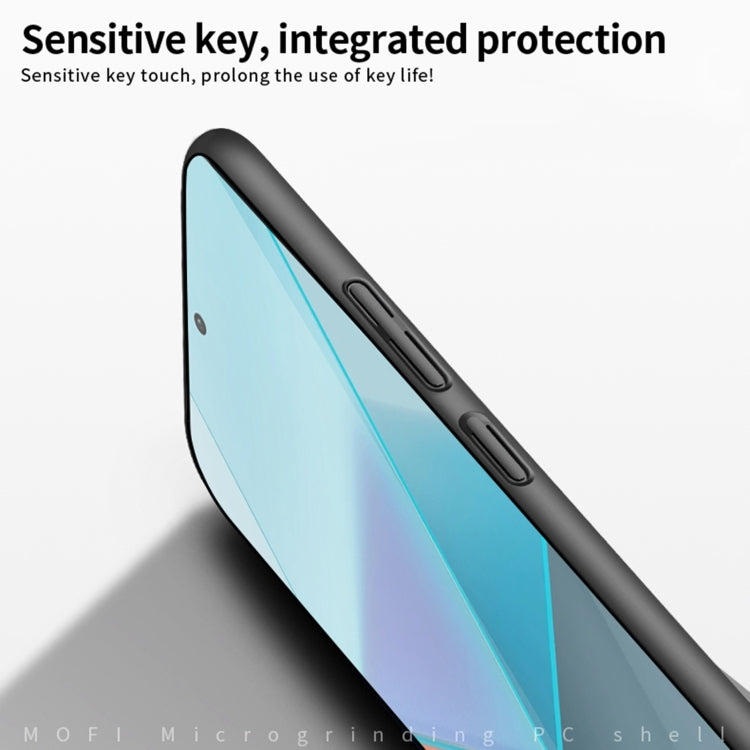 For Xiaomi Redmi Note 13 5G MOFI Micro-Frosted PC Ultra-thin Hard Phone Case(Red) - Xiaomi Cases by MOFI | Online Shopping South Africa | PMC TechLife | Buy Now Pay Later Mobicred