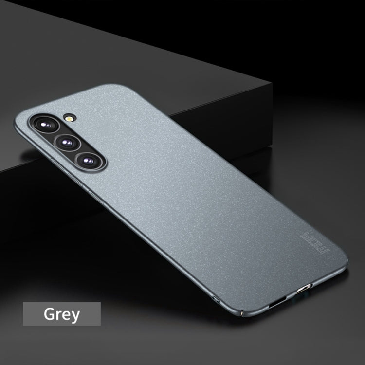 For Samsung Galaxy S24+ 5G MOFI Fandun Series Frosted PC Ultra-thin All-inclusive Phone Case(Gray) - Galaxy S24+ 5G Cases by MOFI | Online Shopping South Africa | PMC Jewellery