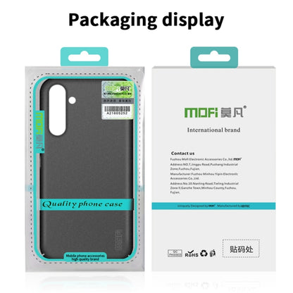 For Samsung Galaxy A54 5G MOFI Fandun Series Frosted PC Ultra-thin All-inclusive Phone Case(Black) - Galaxy Phone Cases by MOFI | Online Shopping South Africa | PMC Jewellery