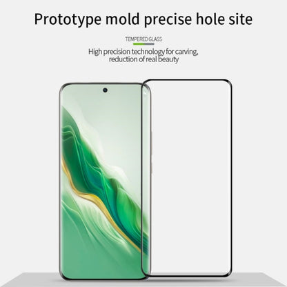 For Honor Magic6 Pro PINWUYO 9H 3D Hot Bending Tempered Glass Film(Black) - Honor Tempered Glass by PINWUYO | Online Shopping South Africa | PMC Jewellery | Buy Now Pay Later Mobicred