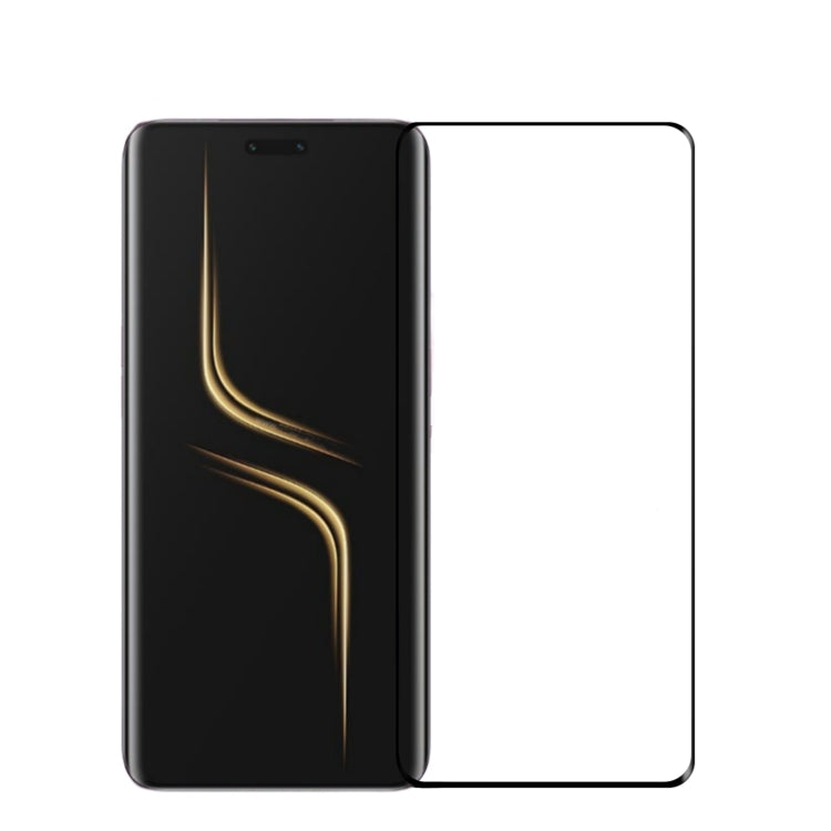 For Honor Magic6 Ultimate / Magic6 RS PINWUYO 9H 3D Hot Bending Tempered Glass Film(Black) - Honor Tempered Glass by PINWUYO | Online Shopping South Africa | PMC Jewellery | Buy Now Pay Later Mobicred