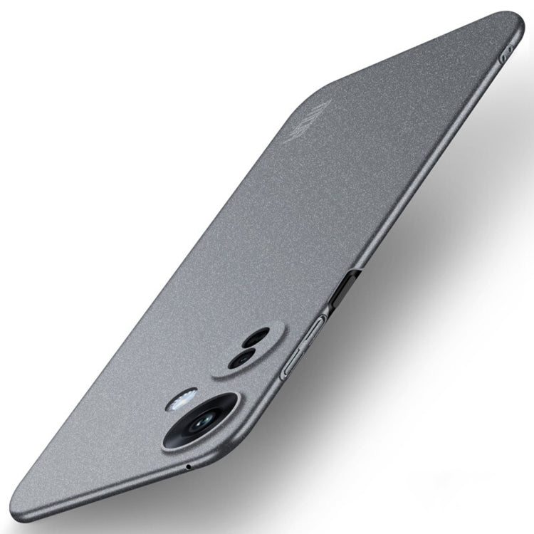 For OPPO K11X 5G MOFI Fandun Series Frosted PC Ultra-thin All-inclusive Phone Case(Gray) - OPPO Cases by MOFI | Online Shopping South Africa | PMC Jewellery
