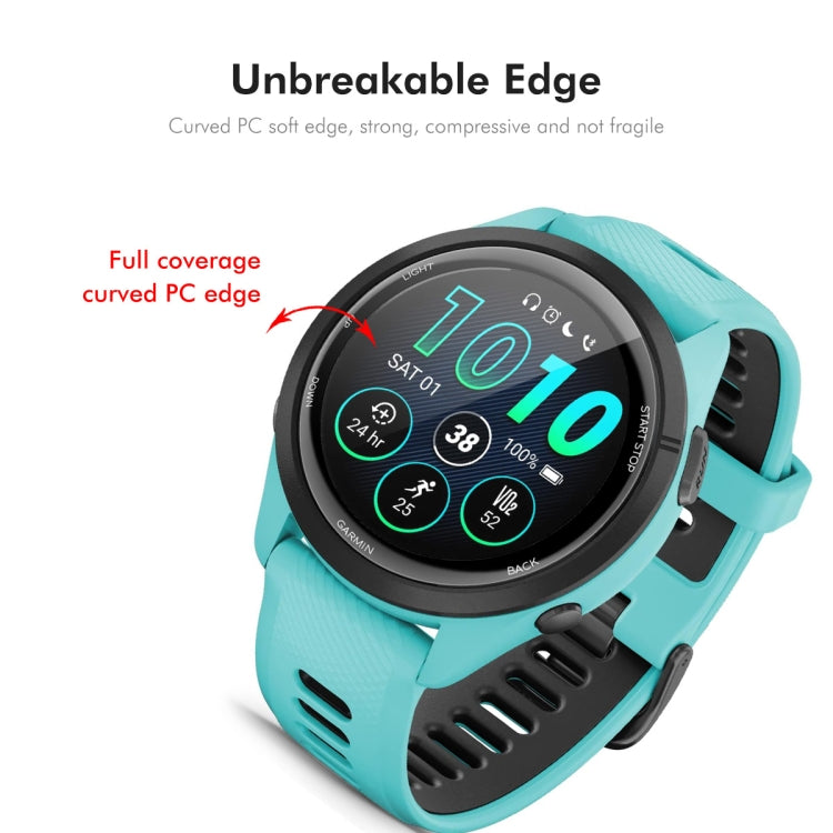 For Garmin Forerunner 265S ENKAY 3D Full Coverage Soft PC Edge PMMA HD Screen Protector Film - free shipping - PMC TechLife - Order now!