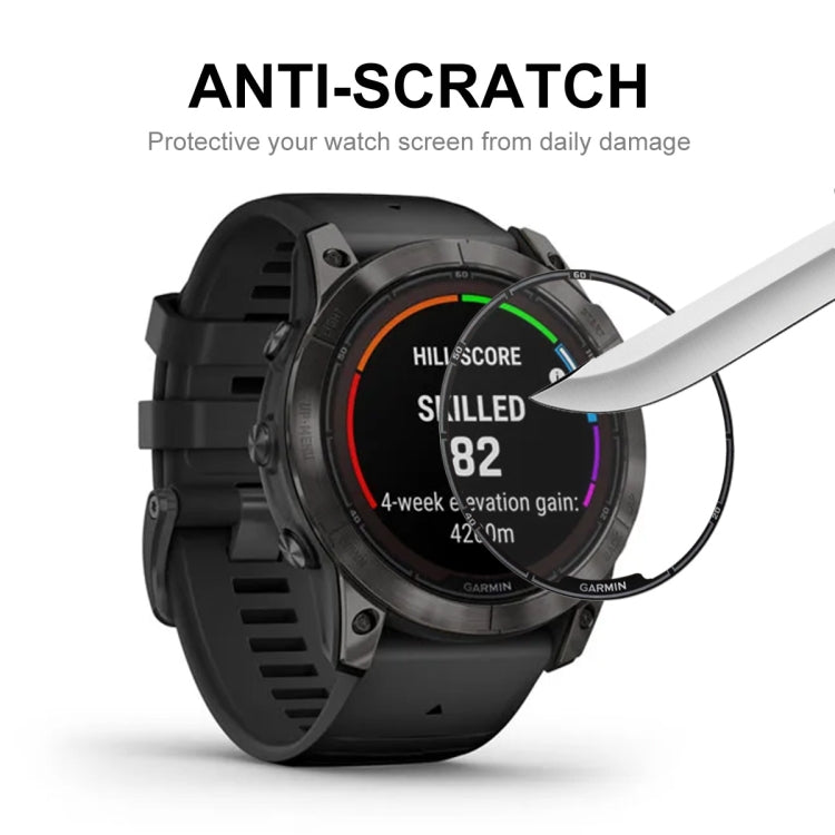 For Garmin Fenix 7S Pro 2pcs ENKAY 3D Full Coverage Soft PC Edge PMMA HD Screen Protector Film - free shipping - PMC TechLife - Order now!
