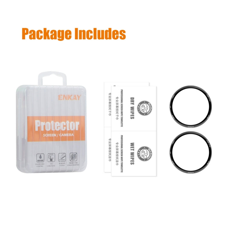 For Garmin Forerunner 265 2pcs ENKAY 3D Full Coverage Soft PC Edge PMMA HD Screen Protector Film - free shipping - PMC TechLife - Order now!