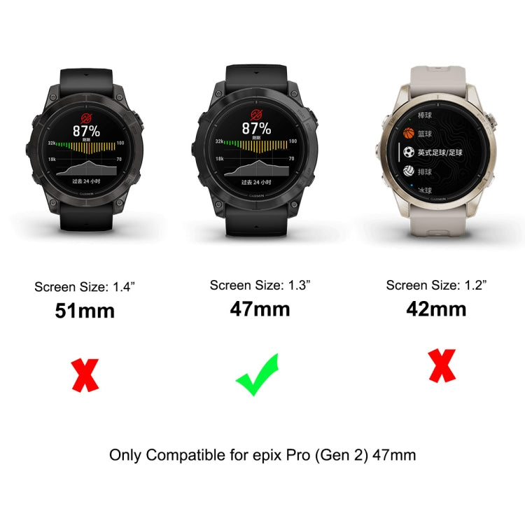 For Garmin Epix Pro Gen 2 47mm 10pcs ENKAY 3D Full Coverage Soft PC Edge PMMA HD Screen Protector Film - free shipping - PMC TechLife - Order now!