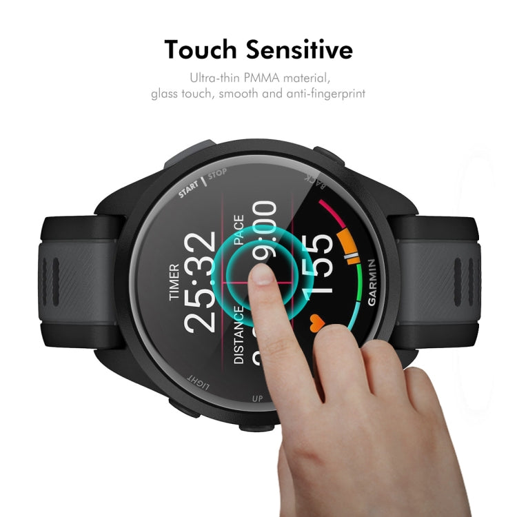 For Garmin Forerunner 165 / 165 Music 10pcs ENKAY 3D Full Coverage Soft PC Edge PMMA HD Screen Protector Film - free shipping - PMC TechLife - Order now!