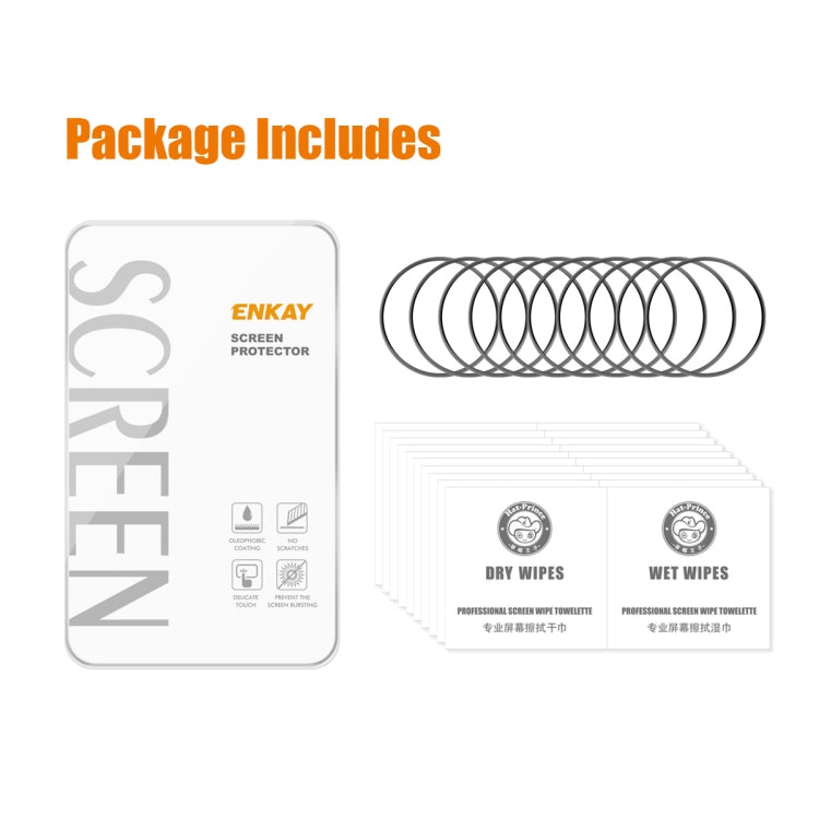 For Garmin Forerunner 165 / 165 Music 10pcs ENKAY 3D Full Coverage Soft PC Edge PMMA HD Screen Protector Film - free shipping - PMC TechLife - Order now!