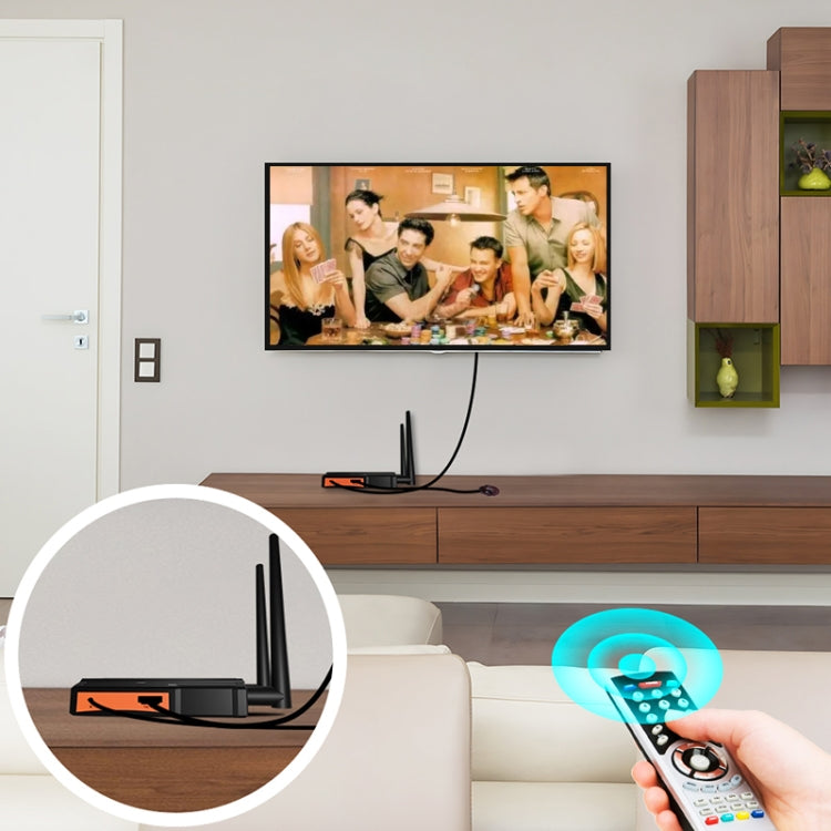 009 200m HD Video Transmitter Receiver WIFI 5.8 Wireless Display Dongle Adapter(AU Plug) - Adapter by PMC TechLife | Online Shopping South Africa | PMC TechLife | Buy Now Pay Later Mobicred