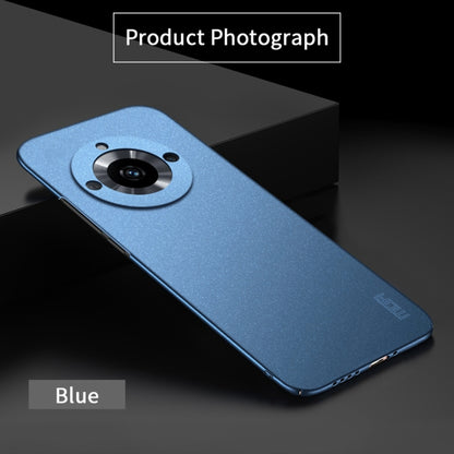 For Realme 11 Pro MOFI Fandun Series Frosted PC Ultra-thin All-inclusive Phone Case(Blue) - Realme Cases by MOFI | Online Shopping South Africa | PMC Jewellery