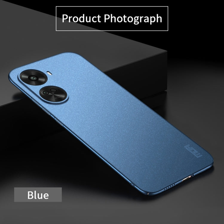 For Huawei nova 11 SE MOFI Fandun Series Frosted PC Ultra-thin All-inclusive Phone Case(Blue) - Huawei Cases by MOFI | Online Shopping South Africa | PMC Jewellery | Buy Now Pay Later Mobicred