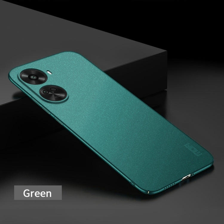 For Huawei nova 11 SE MOFI Fandun Series Frosted PC Ultra-thin All-inclusive Phone Case(Green) - Huawei Cases by MOFI | Online Shopping South Africa | PMC Jewellery | Buy Now Pay Later Mobicred