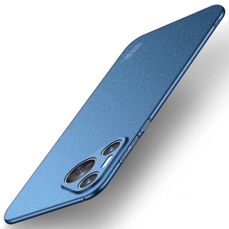 For Huawei P70 MOFI Fandun Series Frosted PC Ultra-thin All-inclusive Phone Case(Blue) - Huawei Cases by MOFI | Online Shopping South Africa | PMC Jewellery