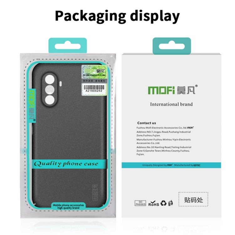 For Huawei P70 MOFI Fandun Series Frosted PC Ultra-thin All-inclusive Phone Case(Black) - Huawei Cases by MOFI | Online Shopping South Africa | PMC Jewellery