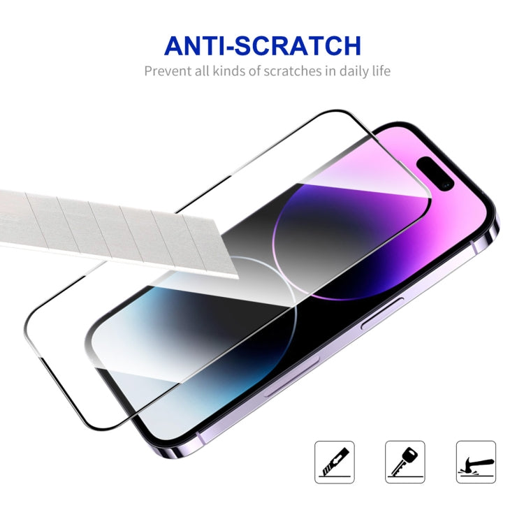 For iPhone 16 Plus ENKAY Full Glue High Aluminum-silicon Tempered Glass Film - iPhone 16 Plus Tempered Glass by ENKAY | Online Shopping South Africa | PMC Jewellery | Buy Now Pay Later Mobicred