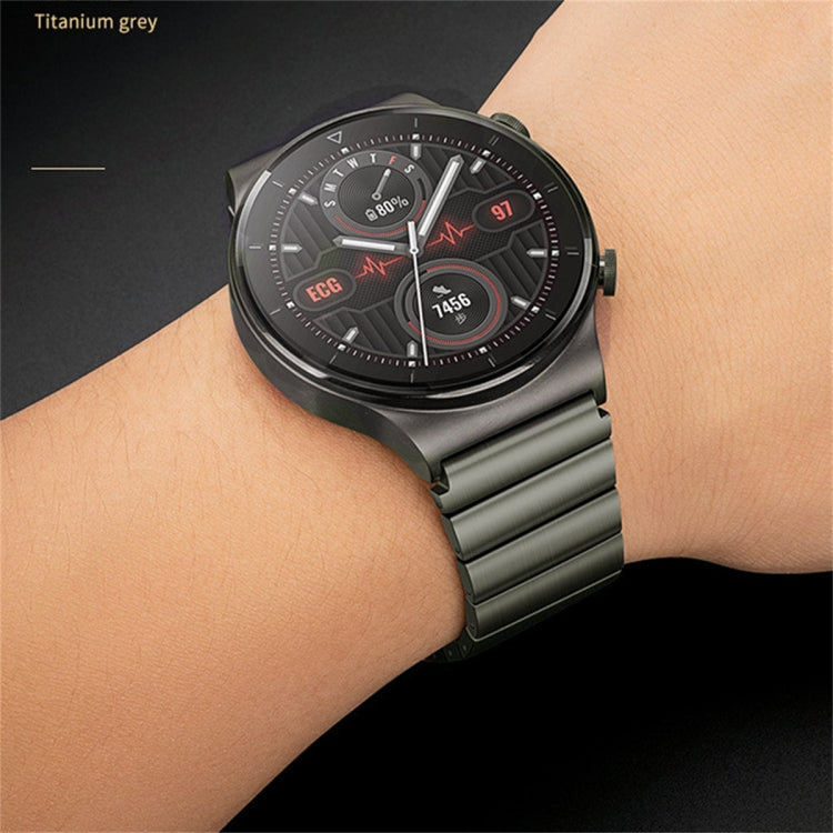 For Huawei Watch GT3 46mm Titanium Alloy Quick Release Watch Band(Gray) - free shipping - PMC TechLife - Order now!