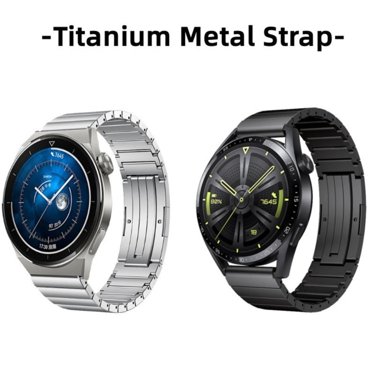 For Huawei Watch GT 2e One Bead Titanium Alloy Watch Band(Black) - Watch Bands by PMC TechLife | Online Shopping South Africa | PMC TechLife