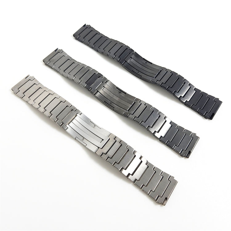 For Huawei Watch 4 / 4 Pro One Bead Titanium Alloy Watch Band(Gray) - Watch Bands by PMC Jewellery | Online Shopping South Africa | PMC Jewellery