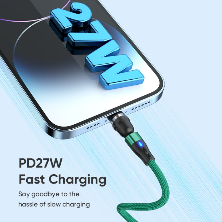 ENKAY PD60W Type-C to Type-C / 8 Pin Magnetic 540 Degrees Rotating Fast Charging Cable, Length:1m(Red) - Charging Cable & Head by ENKAY | Online Shopping South Africa | PMC Jewellery | Buy Now Pay Later Mobicred