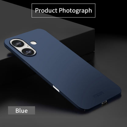 For iPhone 16 MOFI Frosted PC Ultra-thin Hard Phone Case(Blue) - iPhone 16 Cases by MOFI | Online Shopping South Africa | PMC Jewellery | Buy Now Pay Later Mobicred