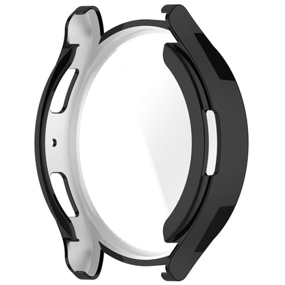 For Samsung Galaxy Watch6 44mm Full Coverage TPU Electroplated Watch Protective Case(Black) - Watch Cases by PMC Jewellery | Online Shopping South Africa | PMC Jewellery