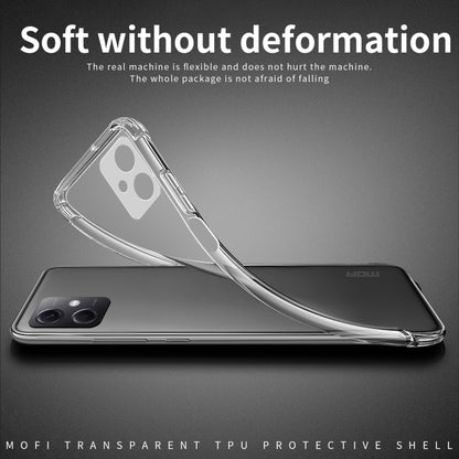 For Xiaomi Redmi 13C 5G MOFI Ming Series Ultra-thin TPU Phone Case(Transparent) - 13C Cases by MOFI | Online Shopping South Africa | PMC Jewellery