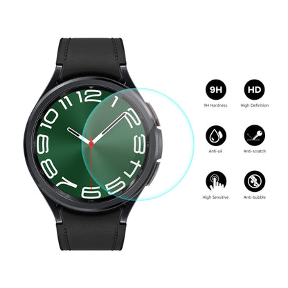 For Samsung Galaxy Watch6 Classic 47mm 10pcs ENKAY 0.2mm 9H Tempered Glass Screen Protector Watch Film - Screen Protector by ENKAY | Online Shopping South Africa | PMC Jewellery