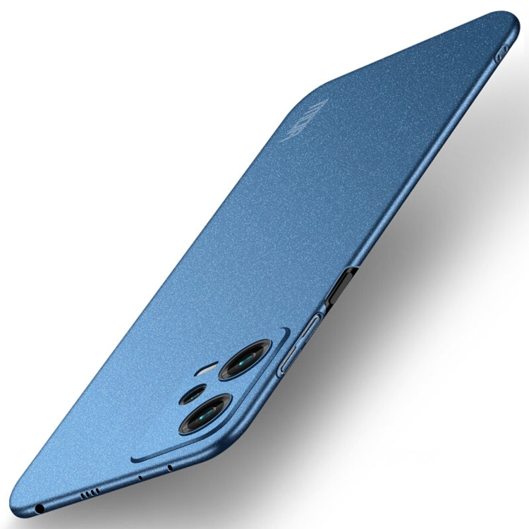 For Xiaomi Redmi Note 12 Pro Global MOFI Fandun Series Frosted PC Ultra-thin All-inclusive Phone Case(Blue) - Xiaomi Cases by MOFI | Online Shopping South Africa | PMC Jewellery