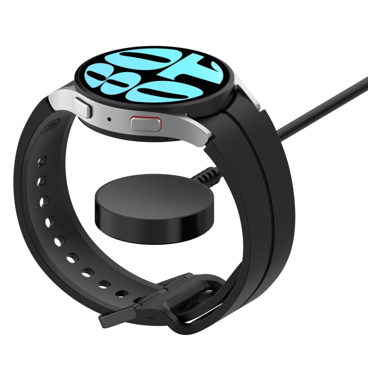 For Samsung Galaxy Watch 7 44mm USB Interface Magnetic Watch Charger(Black) - Charger by PMC TechLife | Online Shopping South Africa | PMC TechLife | Buy Now Pay Later Mobicred