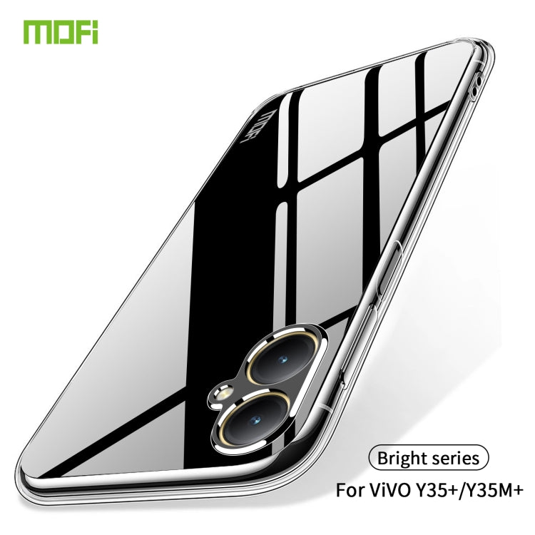 For vivo Y35+/Y35M+ MOFI Ming Series Ultra-thin TPU Phone Case(Transparent) - vivo Cases by MOFI | Online Shopping South Africa | PMC Jewellery