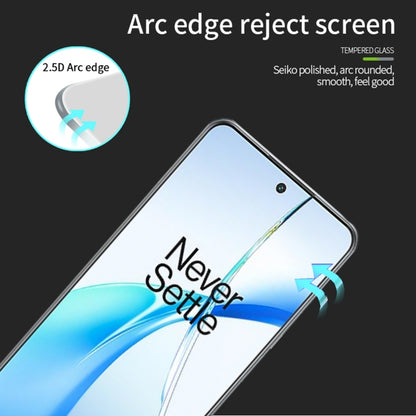 For OnePlus Nord CE4 MOFI 9H 2.5D Full Screen Tempered Glass Film(Black) - OnePlus Tempered Glass by MOFI | Online Shopping South Africa | PMC Jewellery