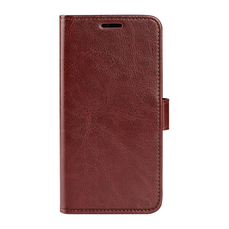 For Motorola Edge 5G 2024 R64 Texture Horizontal Flip Leather Phone Case(Brown) - Motorola Cases by PMC Jewellery | Online Shopping South Africa | PMC Jewellery | Buy Now Pay Later Mobicred