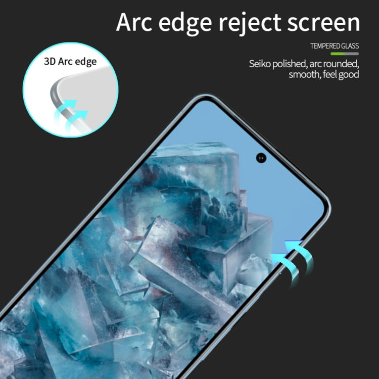 For Google Pixel 9 Pro XL PINWUYO 9H 3D Full Screen Explosion-proof Tempered Glass Film(Black) - Google Tempered Glass by PINWUYO | Online Shopping South Africa | PMC Jewellery | Buy Now Pay Later Mobicred