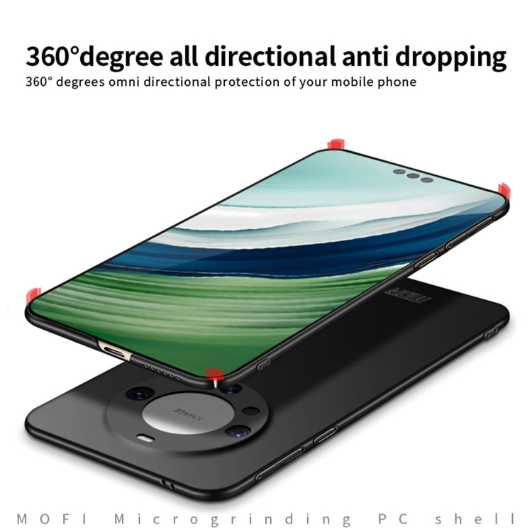 For Huawei Mate 60 Pro MOFI Micro-Frosted PC Ultra-thin Hard Phone Case(Blue) - Huawei Cases by MOFI | Online Shopping South Africa | PMC TechLife